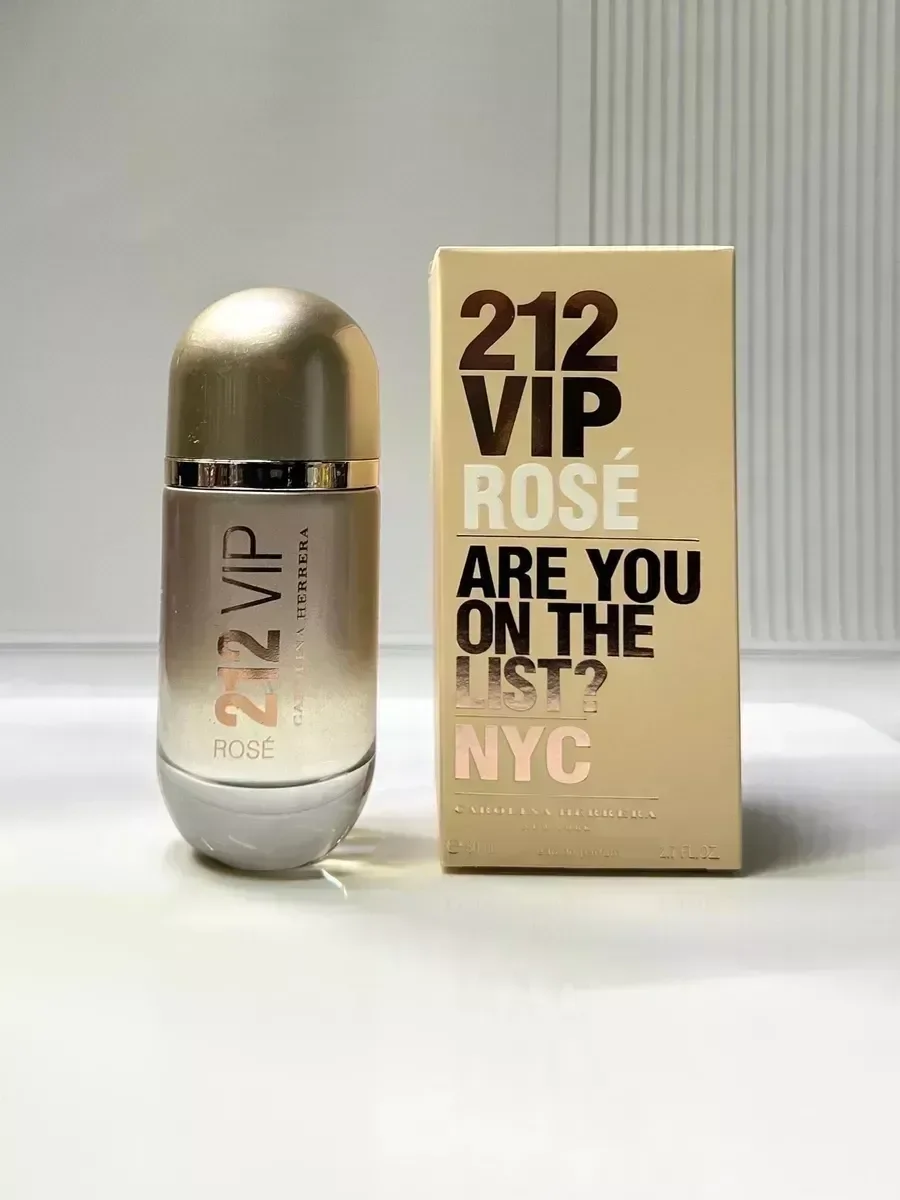 Духи CAROLINA HERRERA 212 VIP Rose 80 мл - миниатюра 2