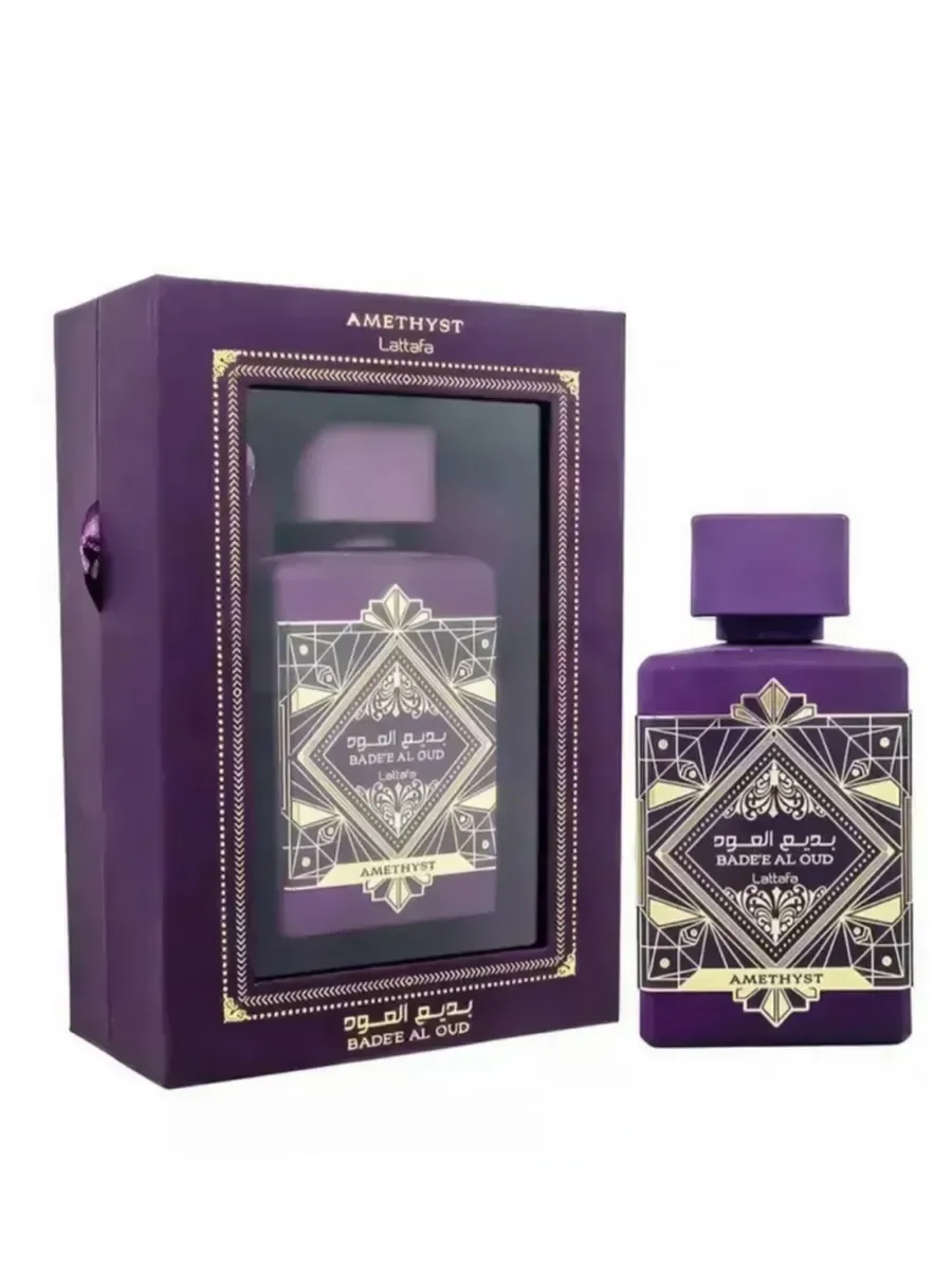 Парфюм восточный Badee Al Oud Amethyst с запахом розы и уда - изображение 1