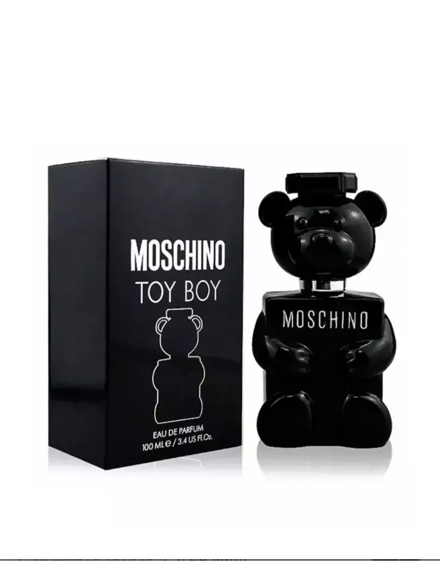 Духи Moschino Toy boy мишка черный 100 мл - миниатюра 3