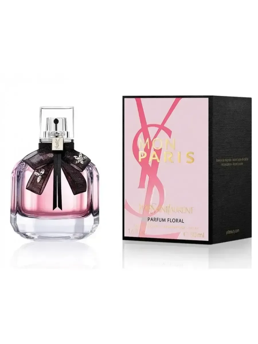 Mon Paris Parfum Floral 90 мл духи Сен Лоран Мон Париж - миниатюра 2