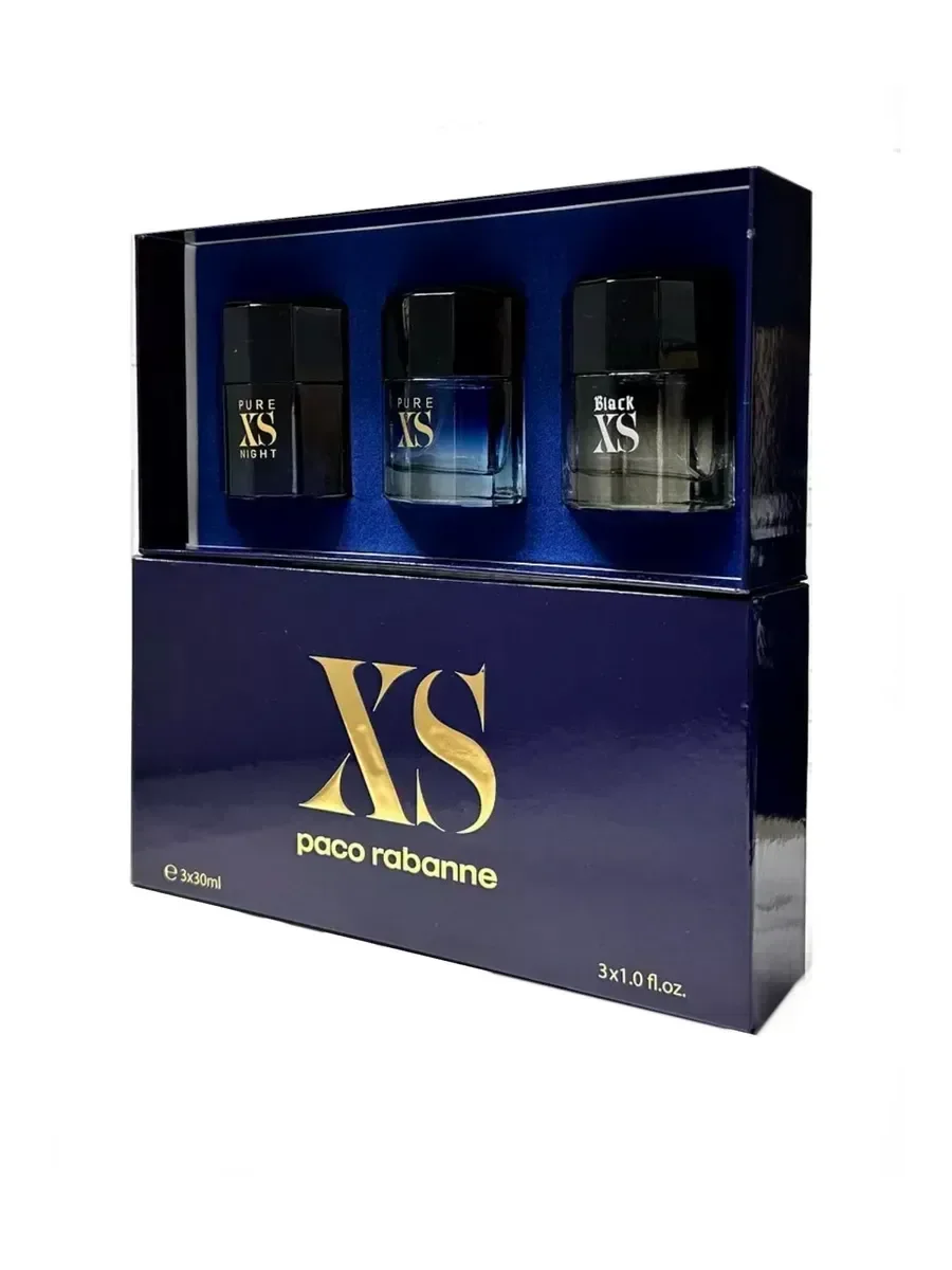 Духи мужские Paco Rabanne 3х30мл Подарочный набор - миниатюра 2