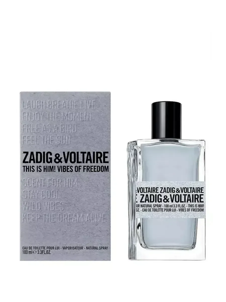 Духи мужские Vibes of Freedom Zadig&Voltaire 100 ml - миниатюра 3