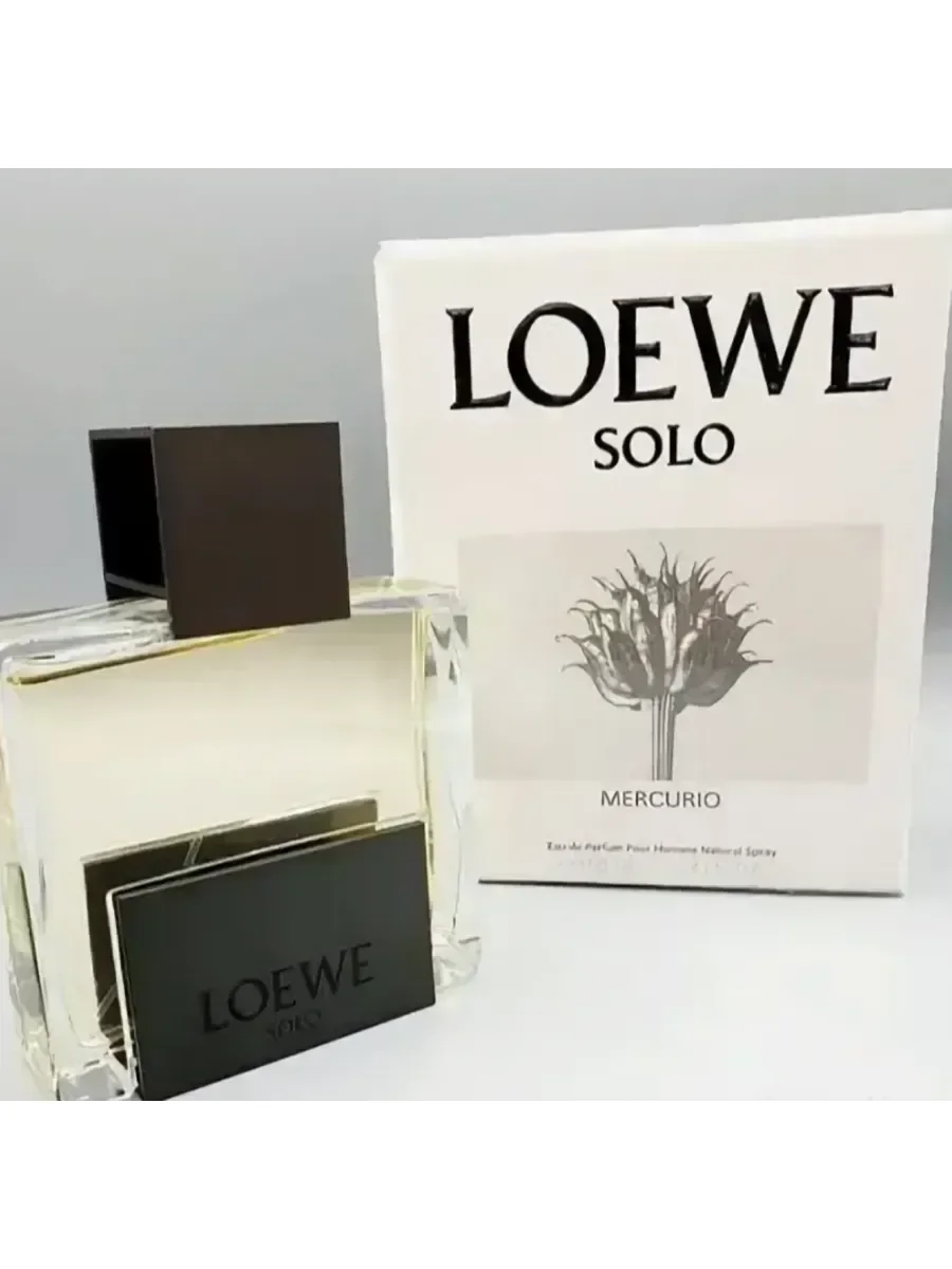 Мужские духи Loewe Solo Mercurio 100мл стойкие - миниатюра 3