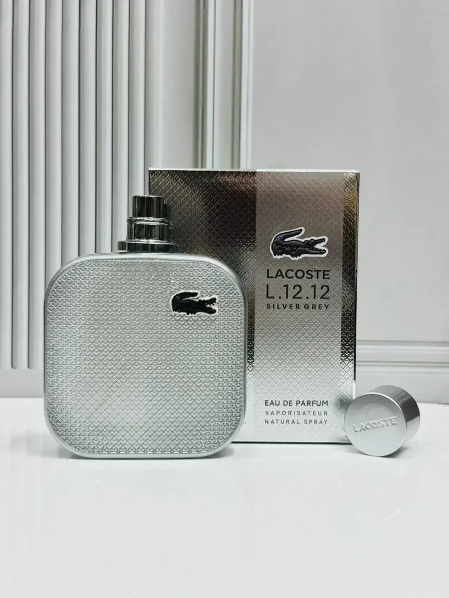 Духи LACOSTE L.12.12 Silver Grey Лакост Л 12 12 100 мл - миниатюра 4