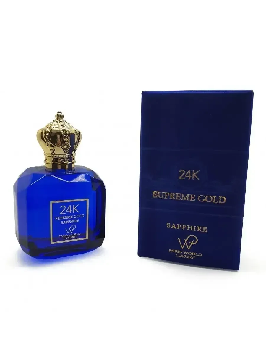 Духи 24K Supreme Gold Sapphire 100ml - миниатюра 3