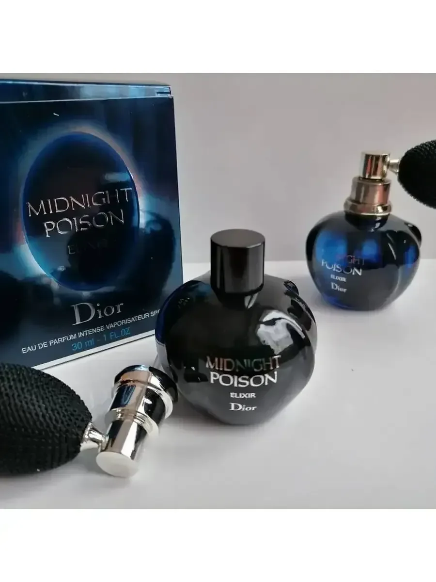 Парфюм MIDNIGHT POISON Миднайт Пуазон 100ml купить подарок - миниатюра 3