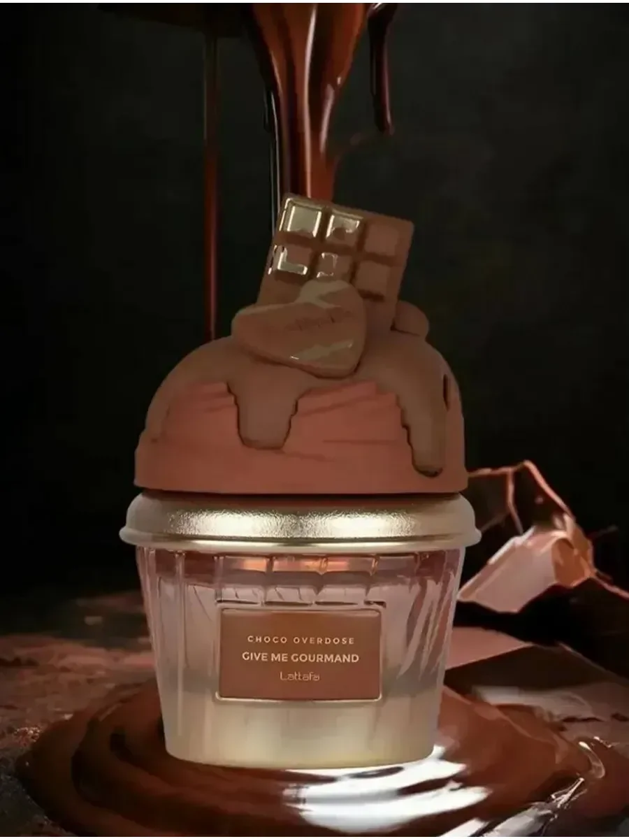 Арабские духи Мороженое Choco Overdose 75 мл Give me gourman… - миниатюра 2