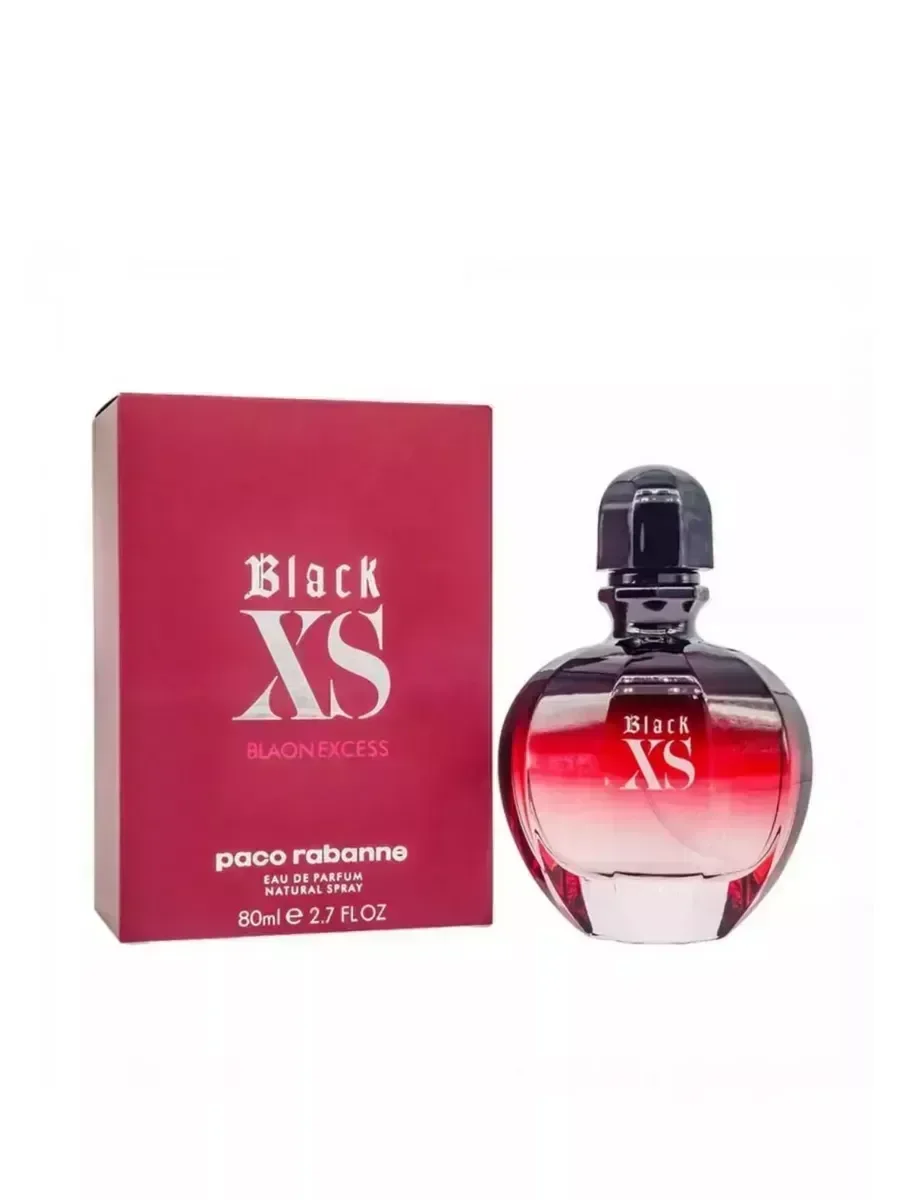 Духи женские Paco Rabanne Black XS Blaon Excess 80мл - миниатюра 2
