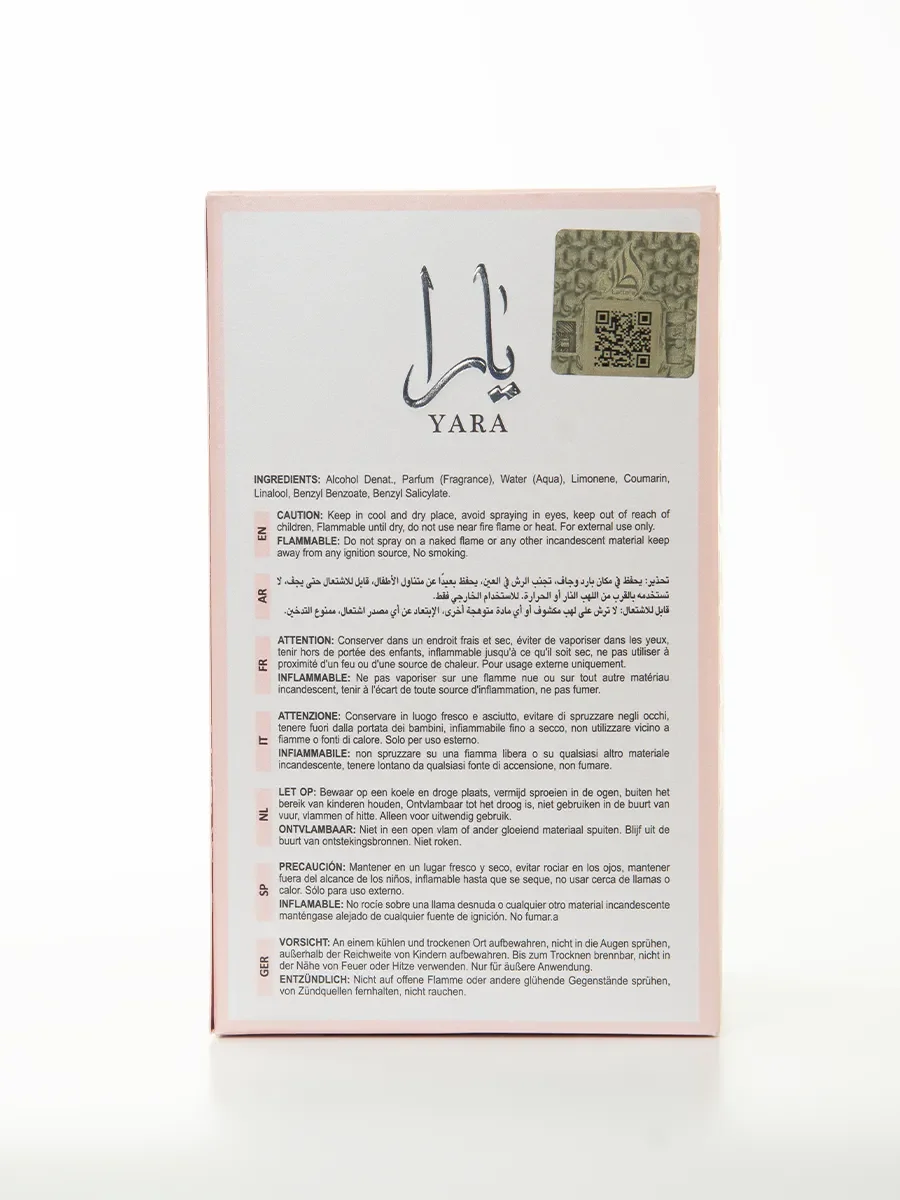 Арабские духи оригинал Lattafa Yara 100мл - миниатюра 10
