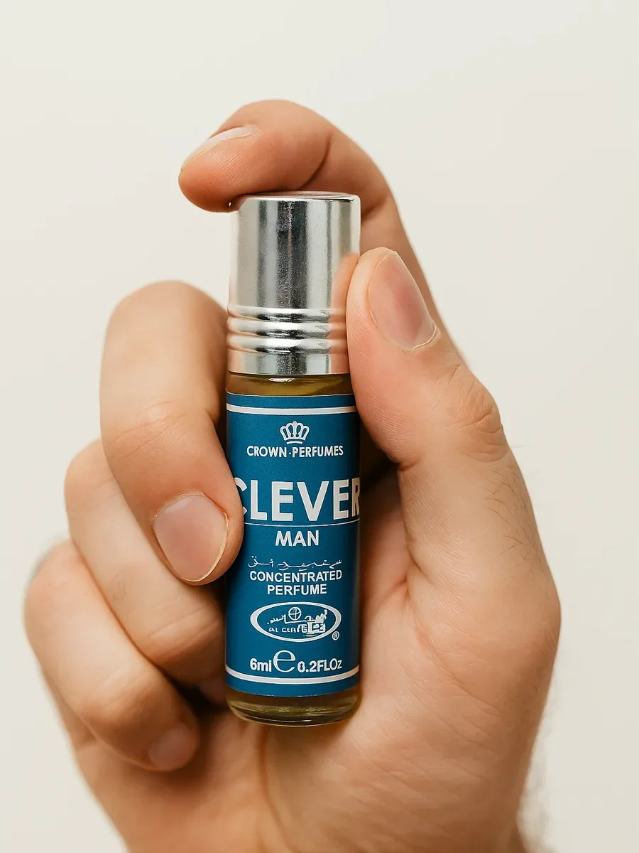 Масляные духи арабские Clever man 6мл - миниатюра 4