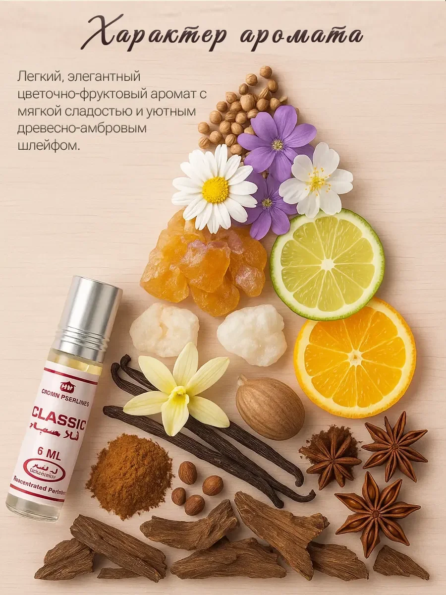 Арабские масляные духи Classic Al Rehab - миниатюра 2