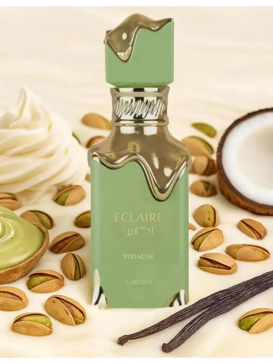 Духи женские сладкие Lattafa Eclaire Pistache 100 ml - изображение 1
