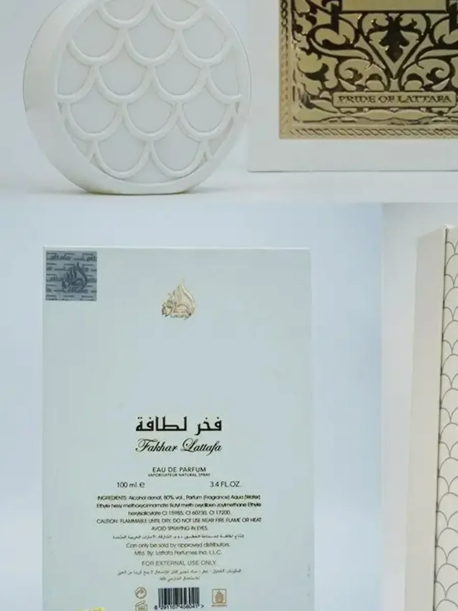 Арабские духи Lattafa Fakhar White - миниатюра 5