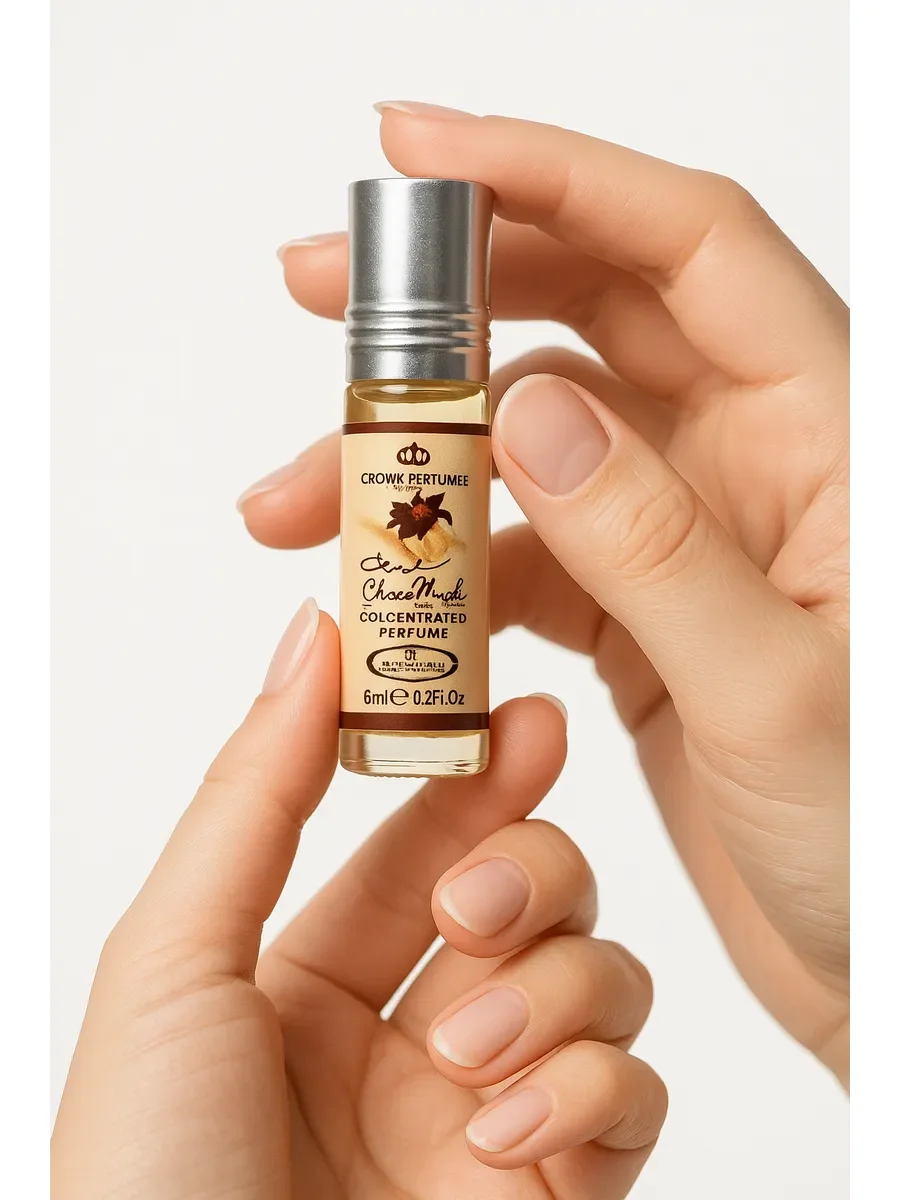 Масляные духи арабские Choco Musk Al Rehab 6 мл - миниатюра 4