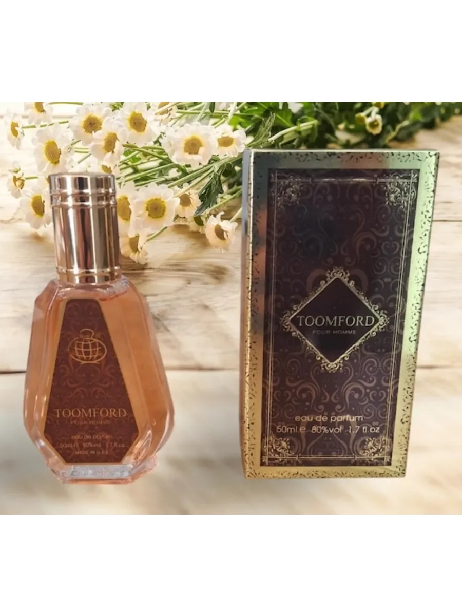 Духи арабские ToomFord Pour Homme, стойкий аромат 50 мл - изображение 1