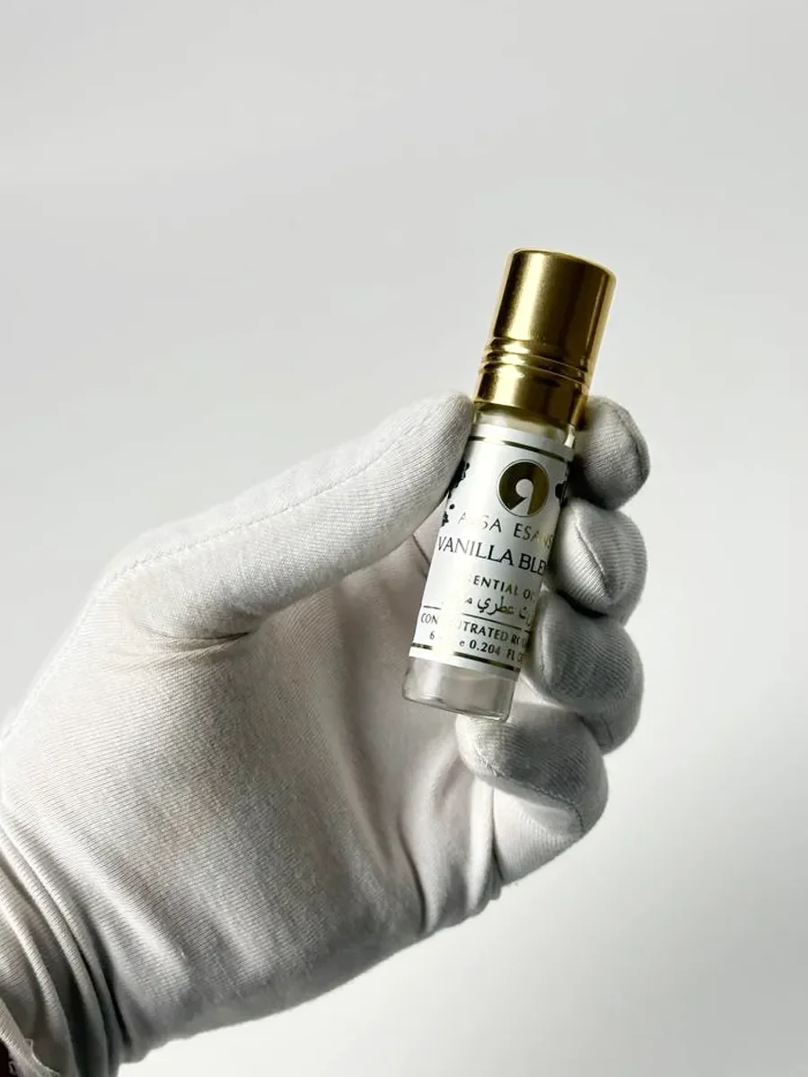 Арабские масляные духи Vanilla Blend Aksa Esans 6 мл - миниатюра 5