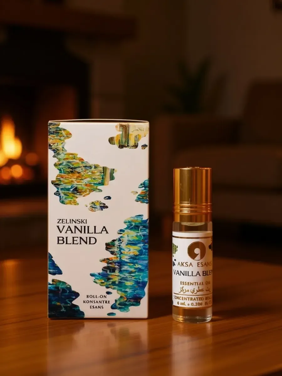 Арабские масляные духи Vanilla Blend Aksa Esans 6 мл - миниатюра 6