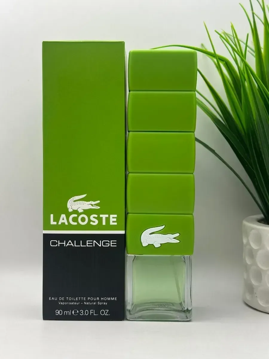 Туалетная вода Лакост Challenge Green Pour Homme 90 ml - изображение 1