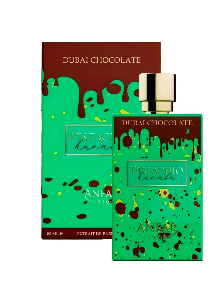 Духи арабские Dubai Chocolate Pistachio Kunafa 80 мл - изображение 1