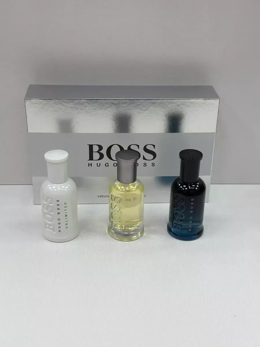 Подарочный мужской набор Хьюго Босс Ботлед 3x30 ml - миниатюра 6