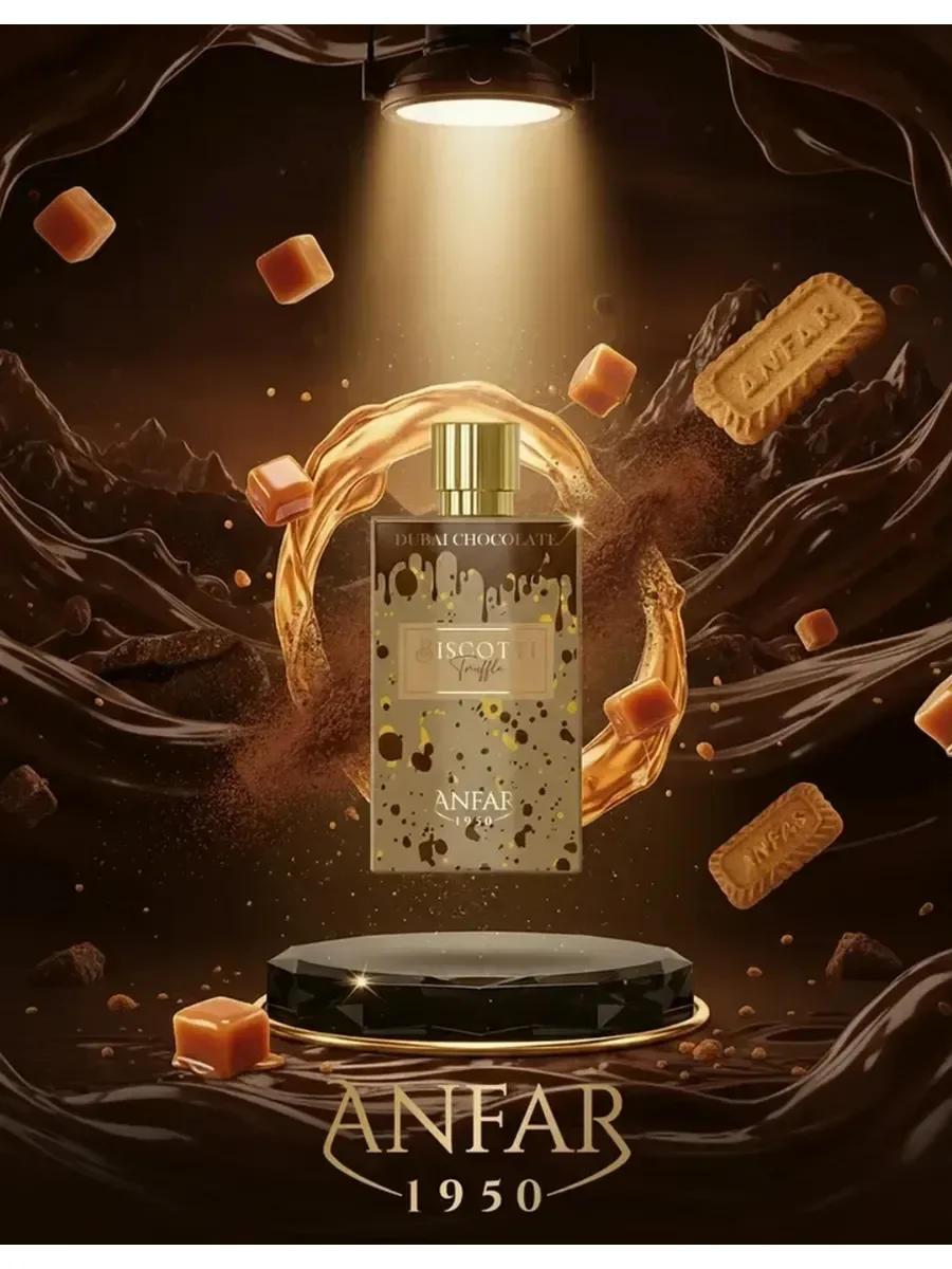 Dubai Chocolate Biscotti Truffle 1950 духи 80 мл - миниатюра 2
