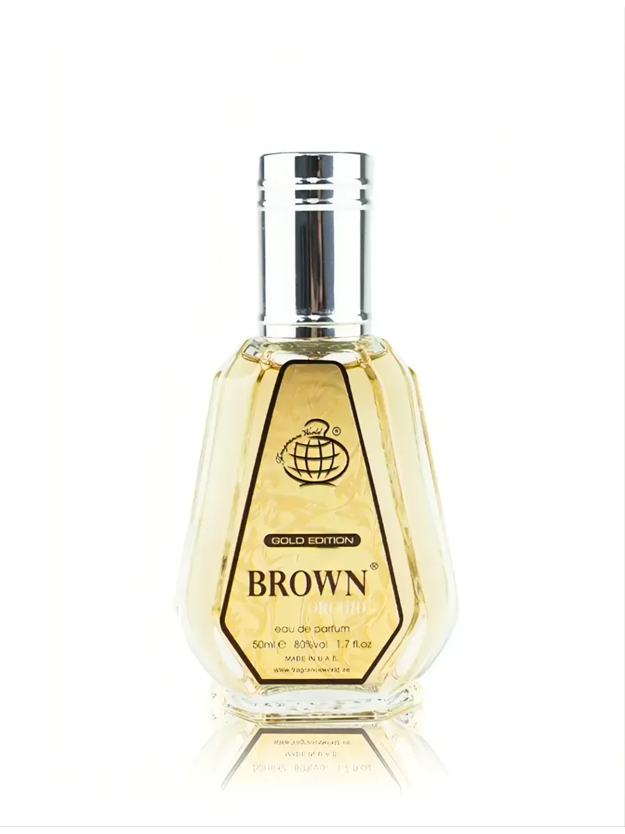 Духи арабские Brown Orchid Gold Edition 50 мл - миниатюра 2