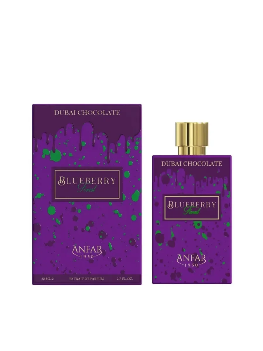 Арабские духи Blueberry Forest Dubai Chocolate 80мл - изображение 1