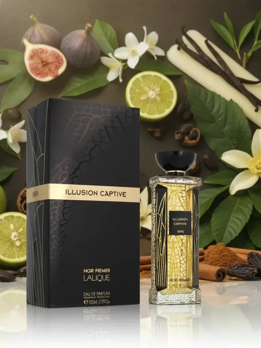 Лалик Noir Premier Illusion Captive 1898 edp unisex 100 ml - миниатюра 4