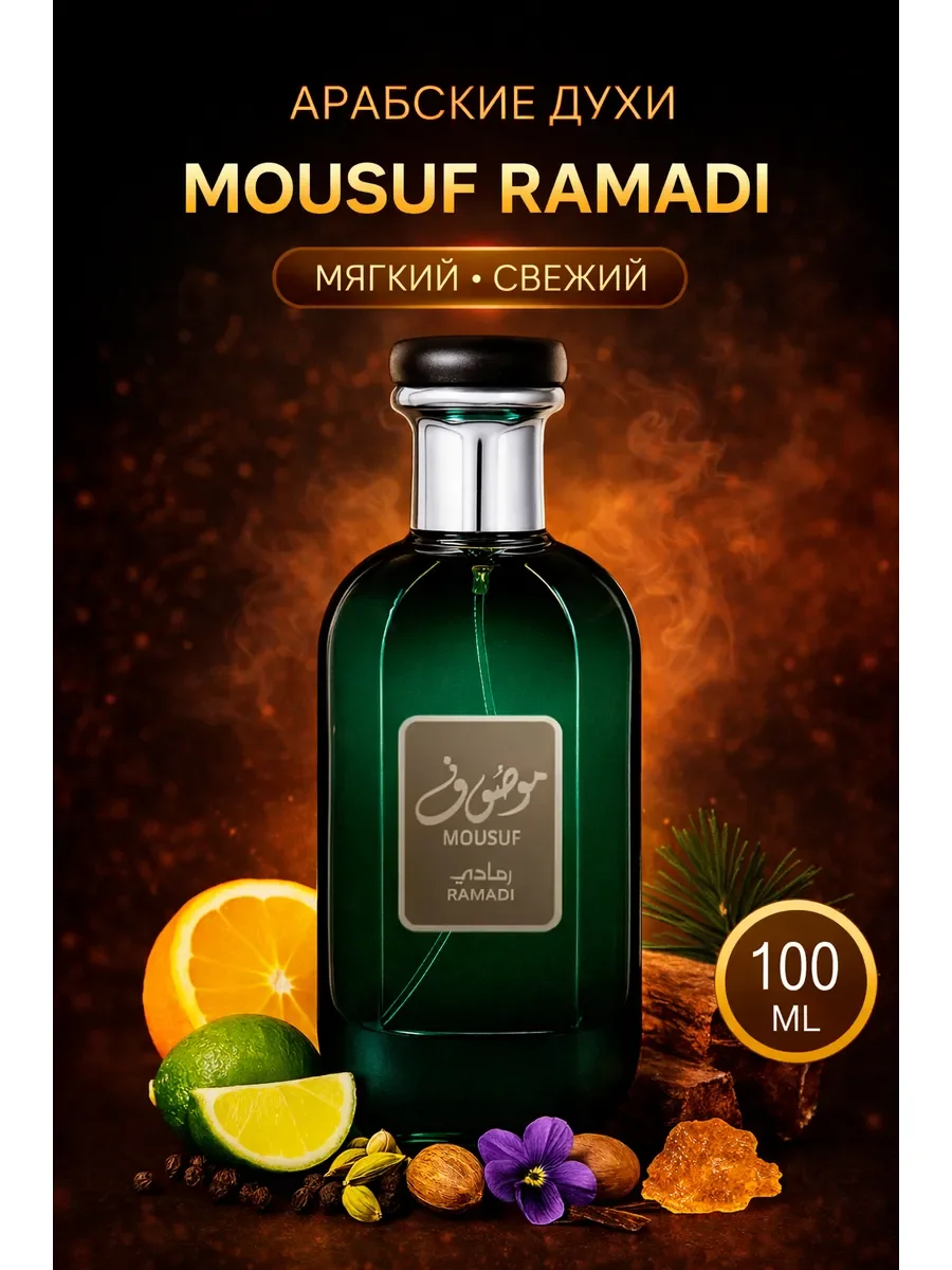 Арабские духи Mousuf Ramadi 100мл - изображение 1