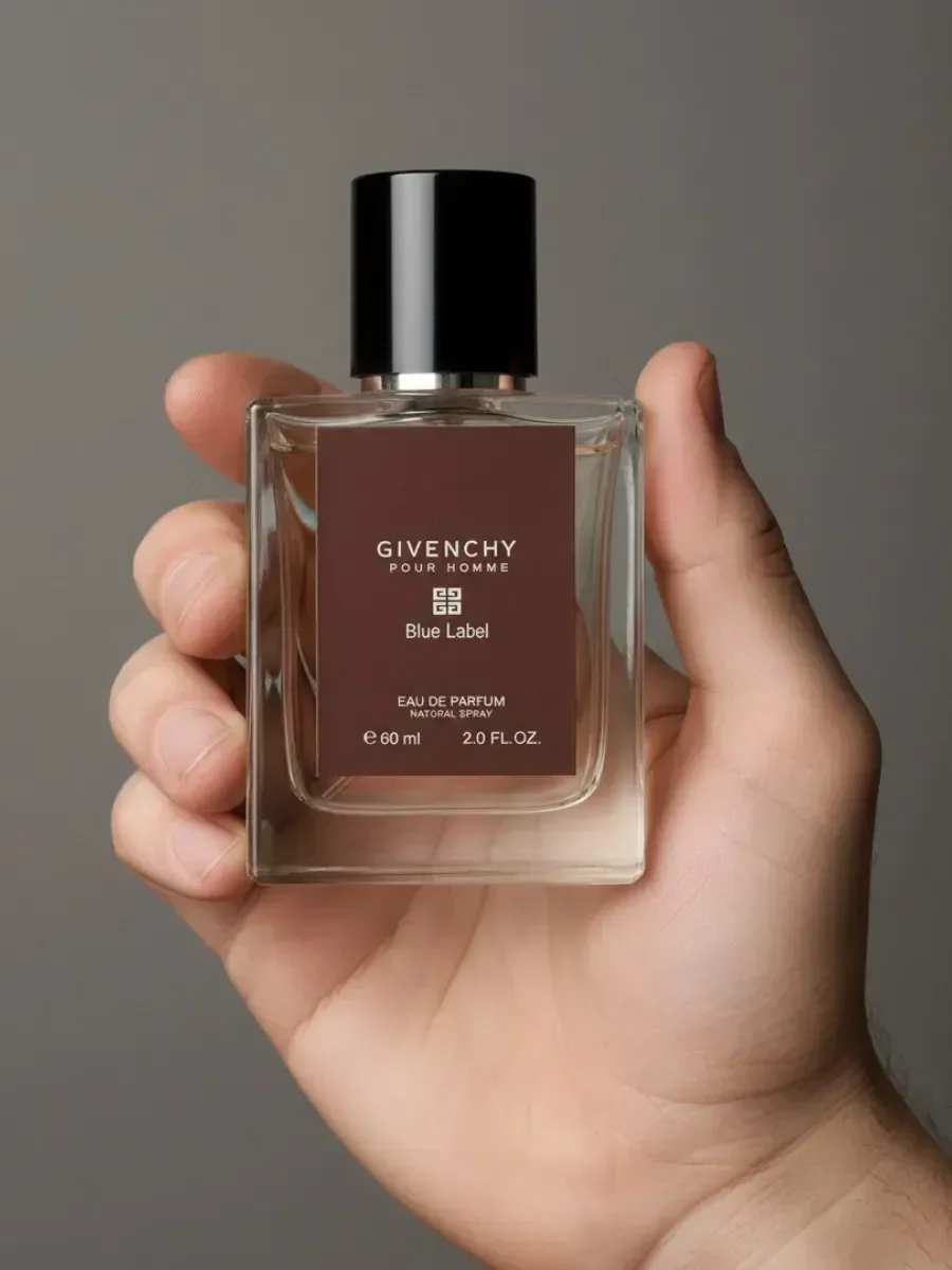 Мини парфюм Живанши Pour Homme Blue Label 60 ml - миниатюра 3