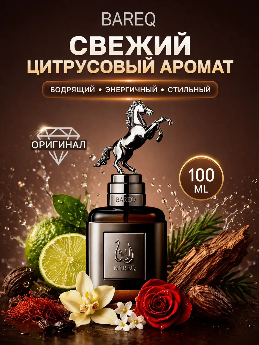 Арабские духи Bareq 100мл - изображение 1