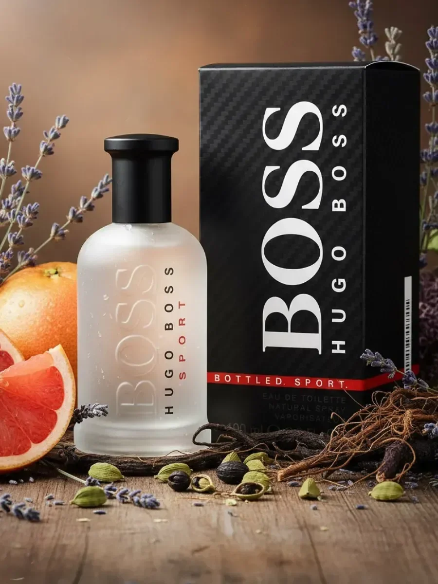 Мужская парфюмерия Хьюго Босс Bottled Sport for men 100 ml - изображение 1