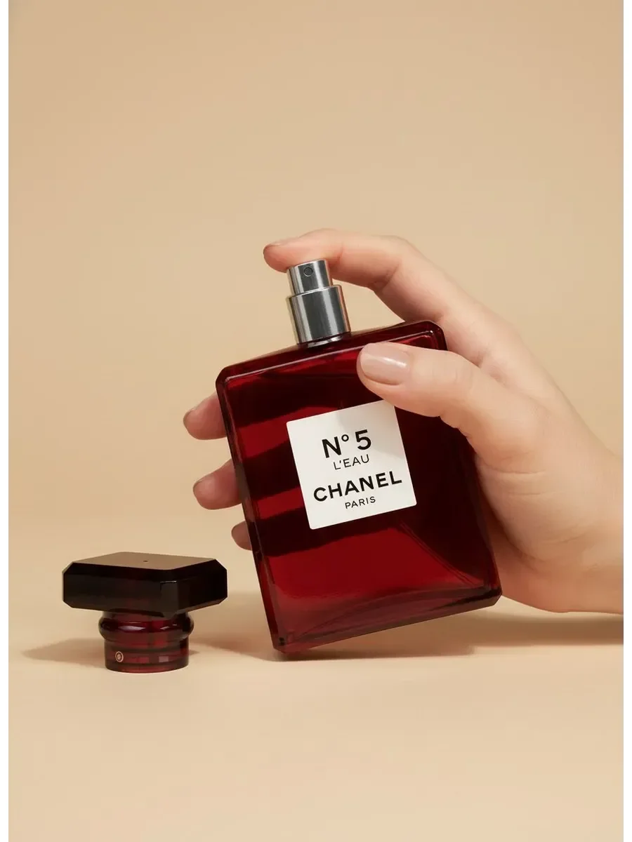 Женские духи Шанель №5 L Eau Red Edition 100 ml - миниатюра 4