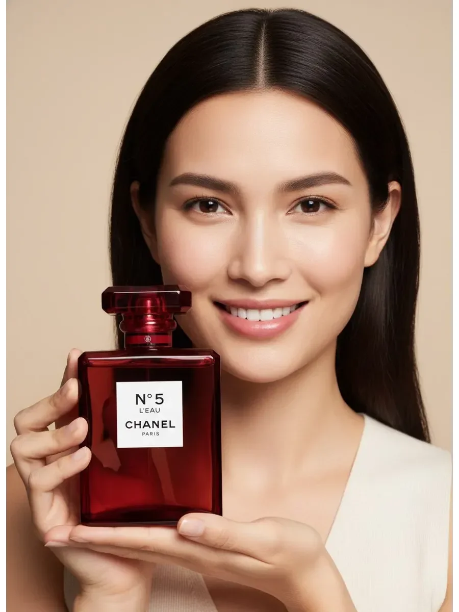 Женские духи Шанель №5 L Eau Red Edition 100 ml - миниатюра 5