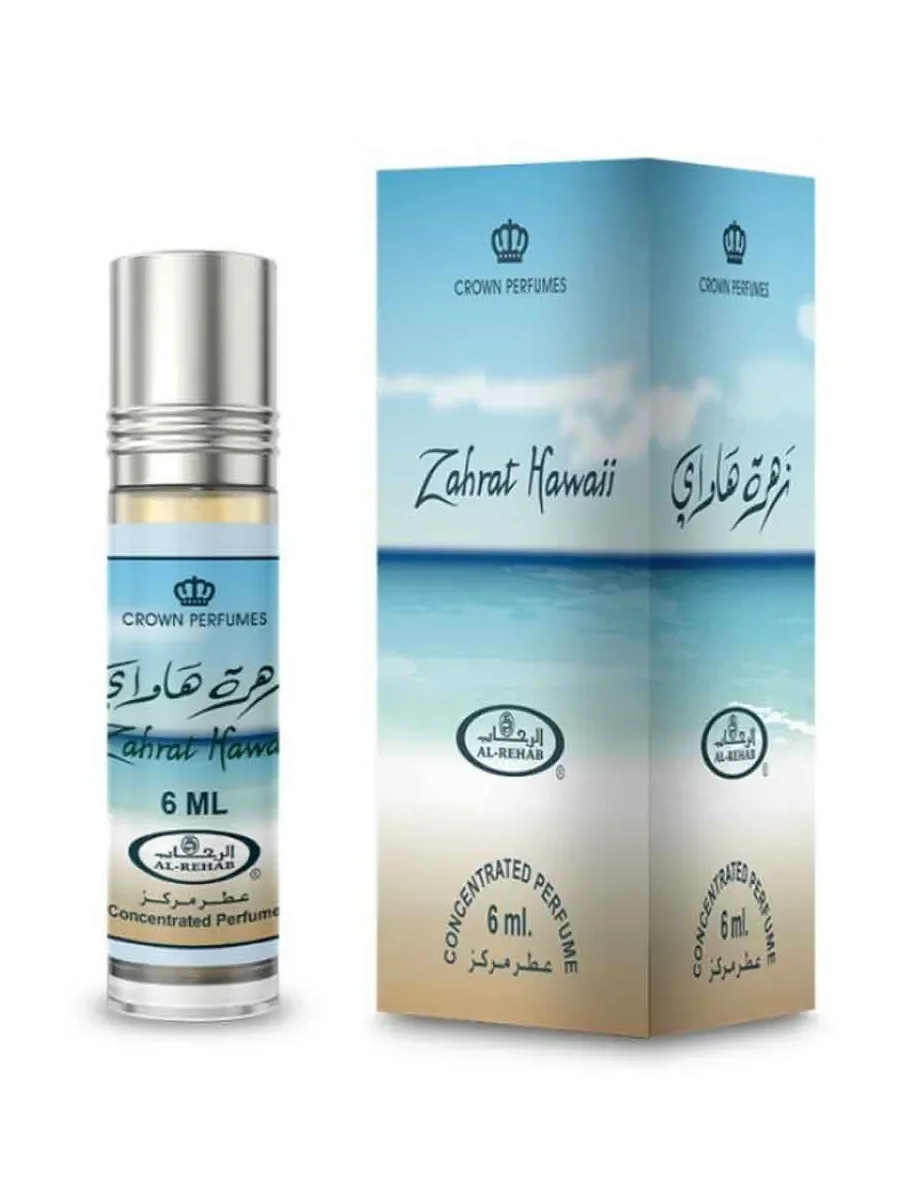 Zahrat Hawaii арабские масляные духи 6мл - миниатюра 3