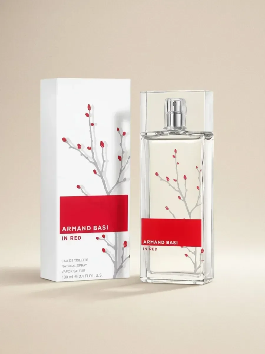 Женские духи Арманд Баси In Red for women edt 100 ml - миниатюра 4