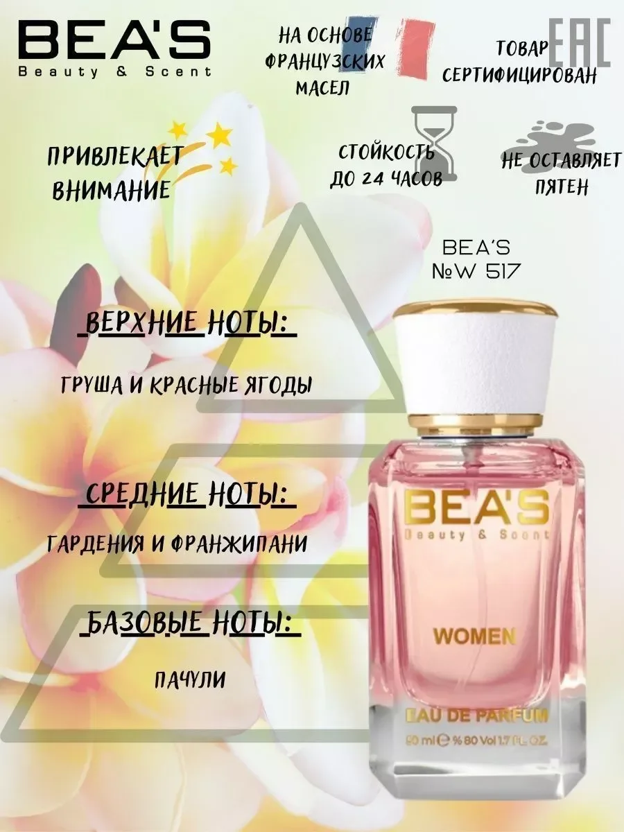Духи Gorgeous Gardenia аромат W 517 50 мл - миниатюра 2