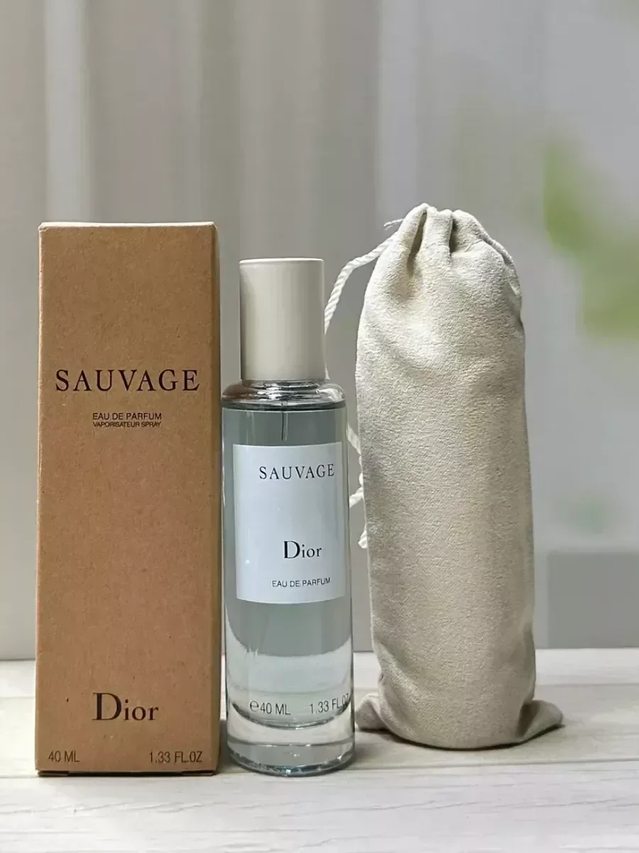 Мини парфюм Диор Sauvage pour homme EDT 40 мл - миниатюра 3