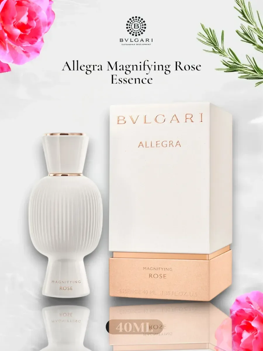 Булгари Allegra Magnifying Rose Essence for women 40 ml - изображение 1