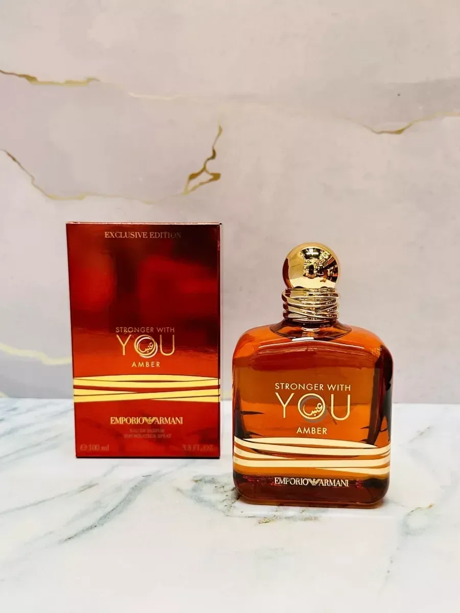 Джорджо Армани Stronger With You Amber for men 100 ml - миниатюра 4