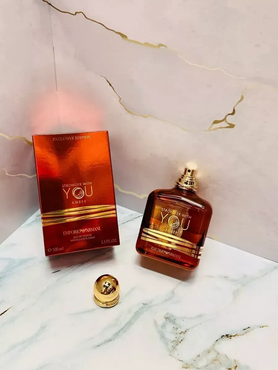 Джорджо Армани Stronger With You Amber for men 100 ml - миниатюра 5