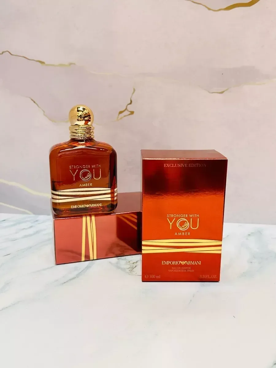 Джорджо Армани Stronger With You Amber for men 100 ml - миниатюра 7