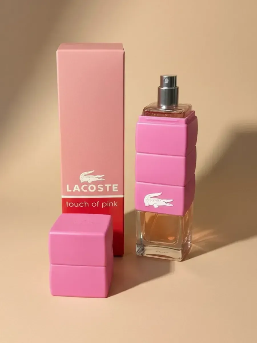 Туалетная вода Лакост Touch of Pink Pour Femme 90мл - миниатюра 3