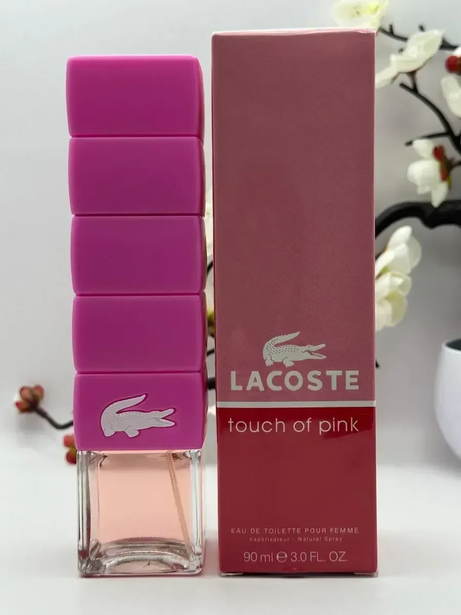 Туалетная вода Лакост Touch of Pink Pour Femme 90мл - миниатюра 4