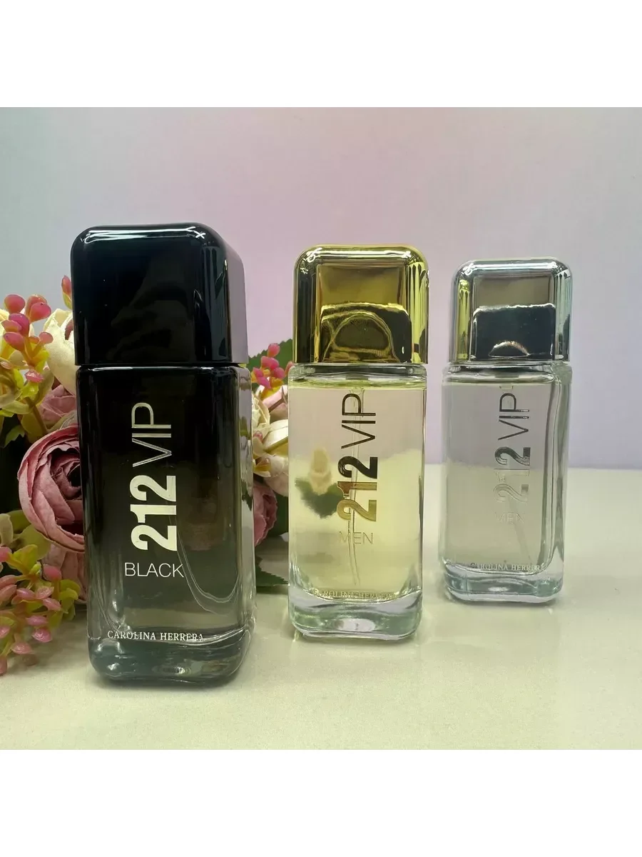 Парфюмерный мужской подарочный набор CH 212 men 3 x 30 ml - миниатюра 6