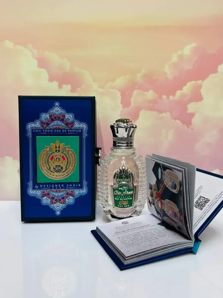 Духи Дезигнер Шейх Шик Blue Edition No70 For Men 80 мл - миниатюра 6