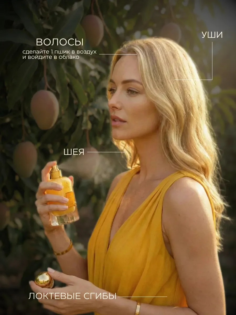 Духи женские арабские ITHRA DUBAI Mango Musk 100 мл - миниатюра 4