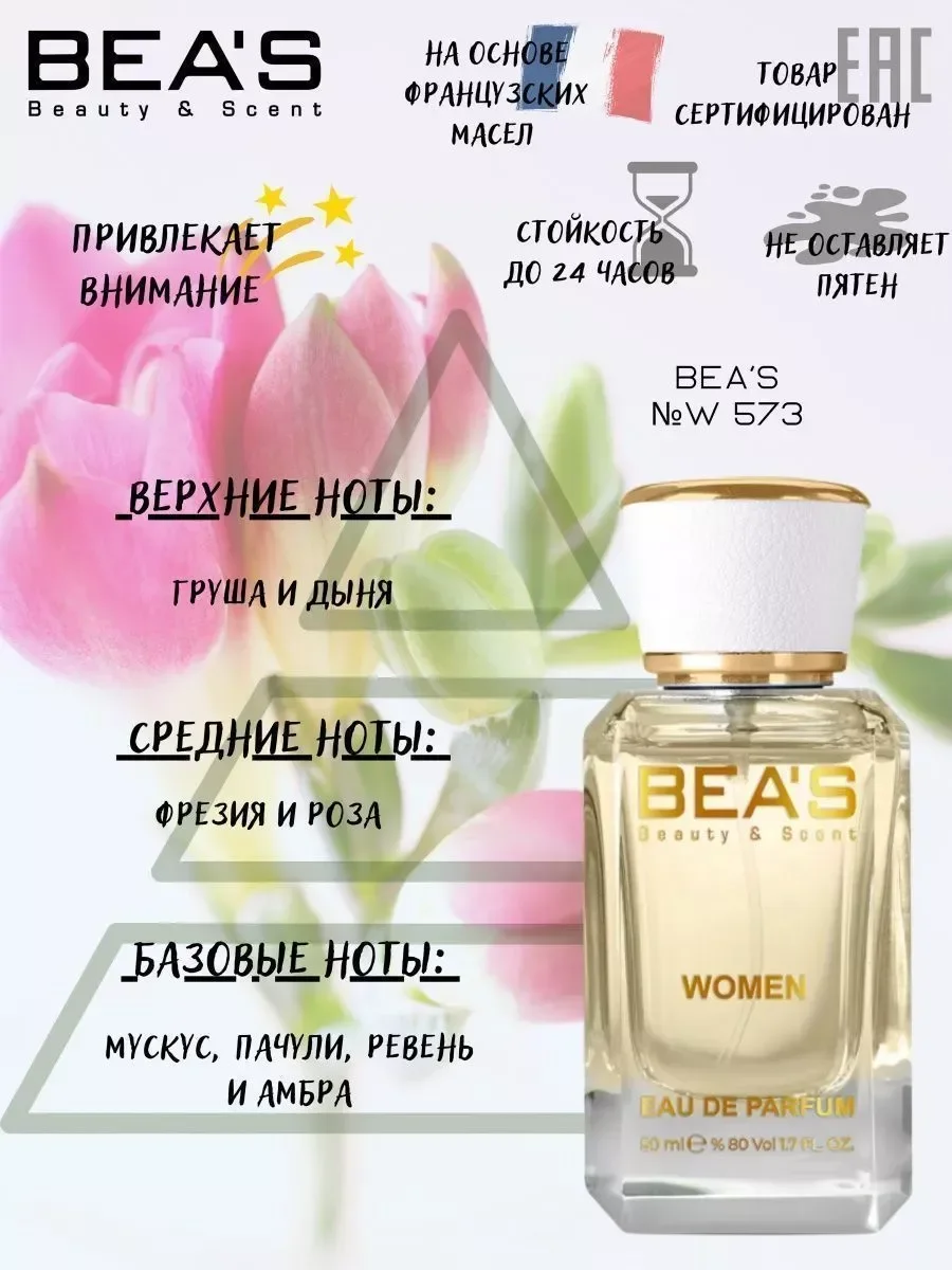 Духи English Pear & Freesia W 573 50 мл - миниатюра 2