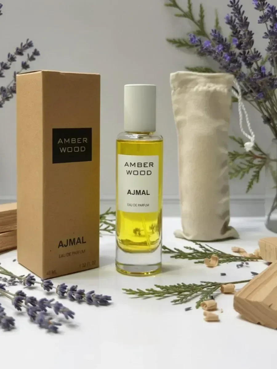 Мини парфюм Аджмал Amber Wood unisex 40 мл - изображение 1