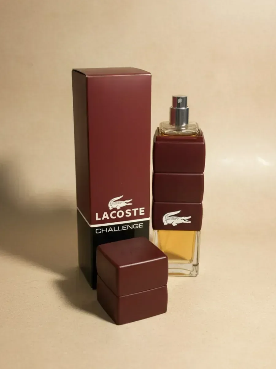 Туалетная вода Лакост Challenge Red Pour Homme 90 ml - миниатюра 3